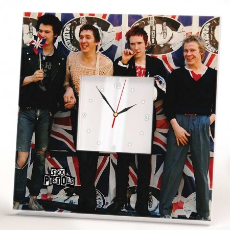 Часы с рисунком Sex Pistols